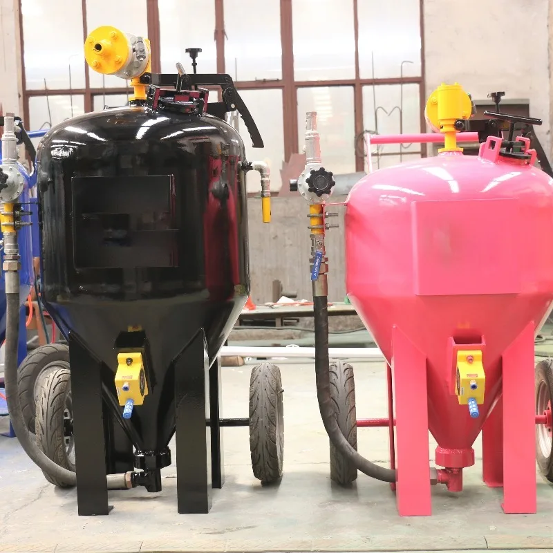 

Mini Outdoor Optional Sandblasting Machine Sealed Dustproof Sandblaster Adaptable to Complex Working Sites