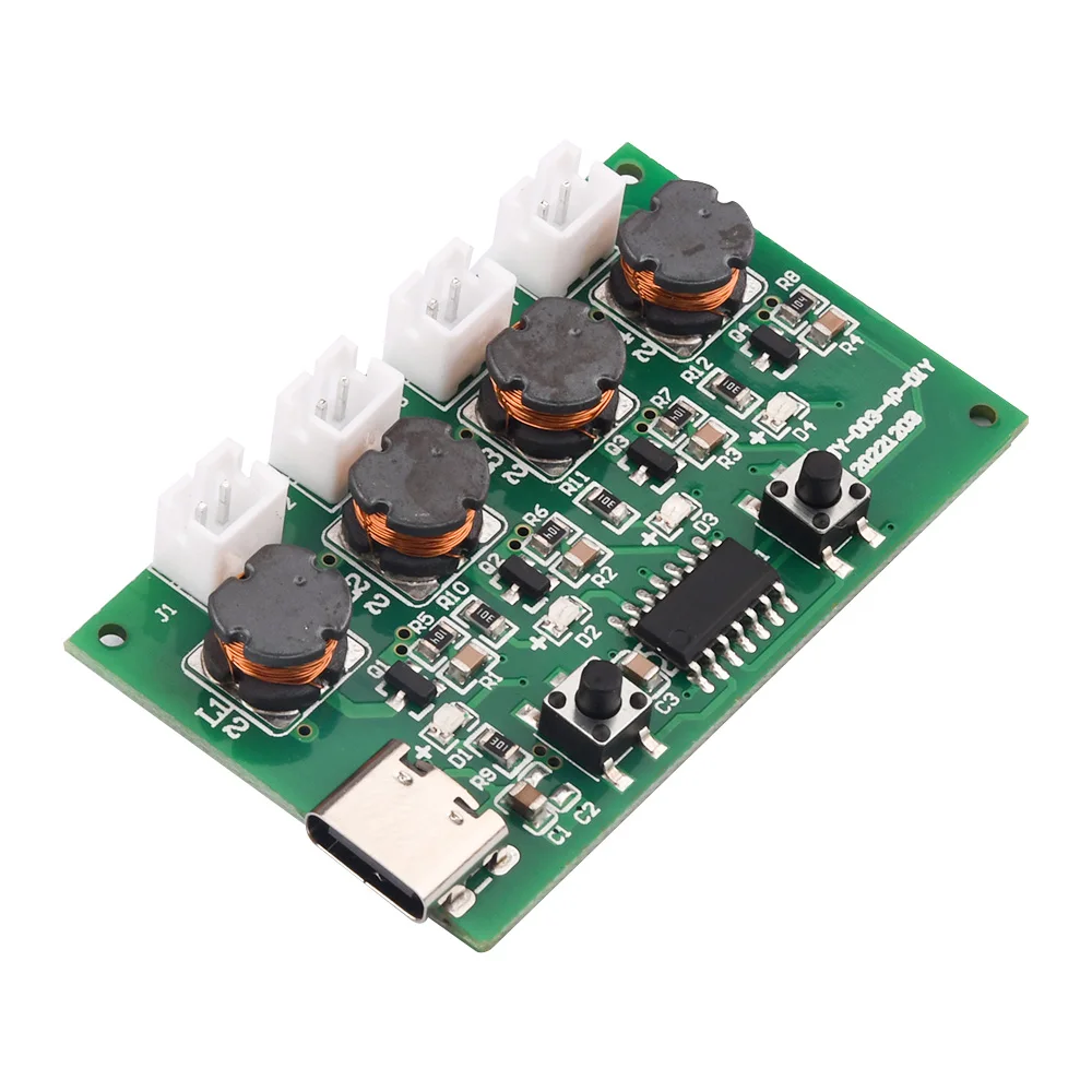 DC5V Type-C جهاز تنقية الهواء صغير مجموعات البخاخة مجلس محول الانحلال محرك لوحة الدوائر فيلم لوحة الملحقات المرطب