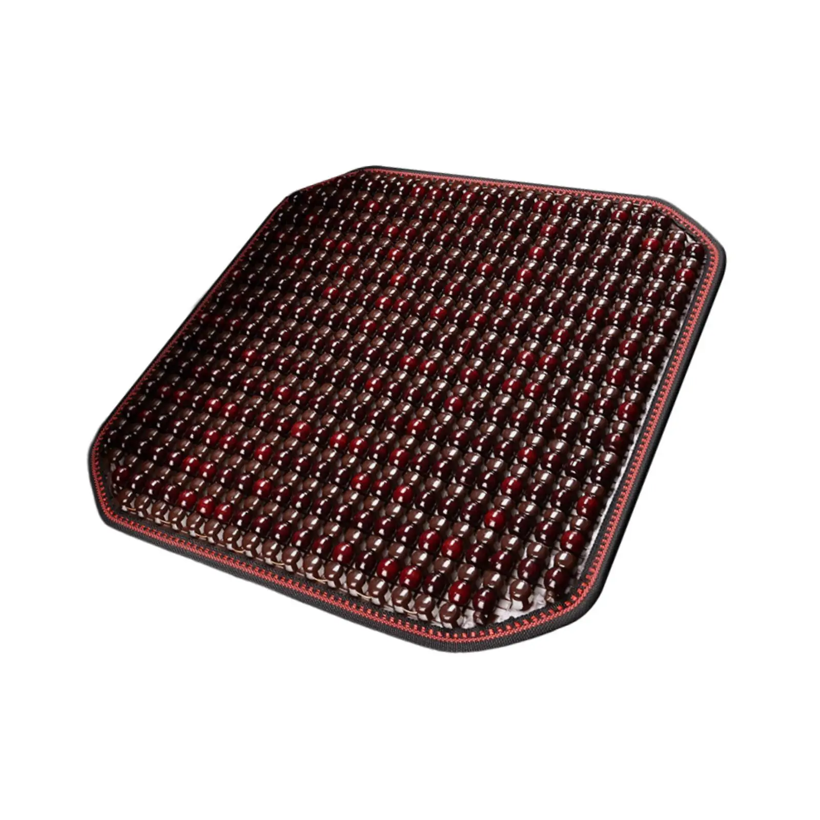 Summer Massage Seat Cover Square Cool Hand Woven Sturdy Summer Versatile Seat Cushion Vehicle Accessory for Office Chair