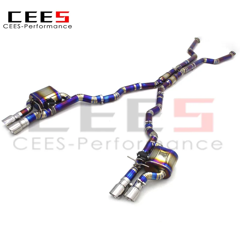 

CEES Titanium Catback Exhaust System for BMW M6 E63 V10 5.0L 2006-2010 Valvetronic High Performance Exhaust Pipe