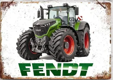 Not Applicable Vintage Fendt Tractor Farm Tin Sign Metal Decor Metal Sign Wall Metal Tin Sign wall home decor