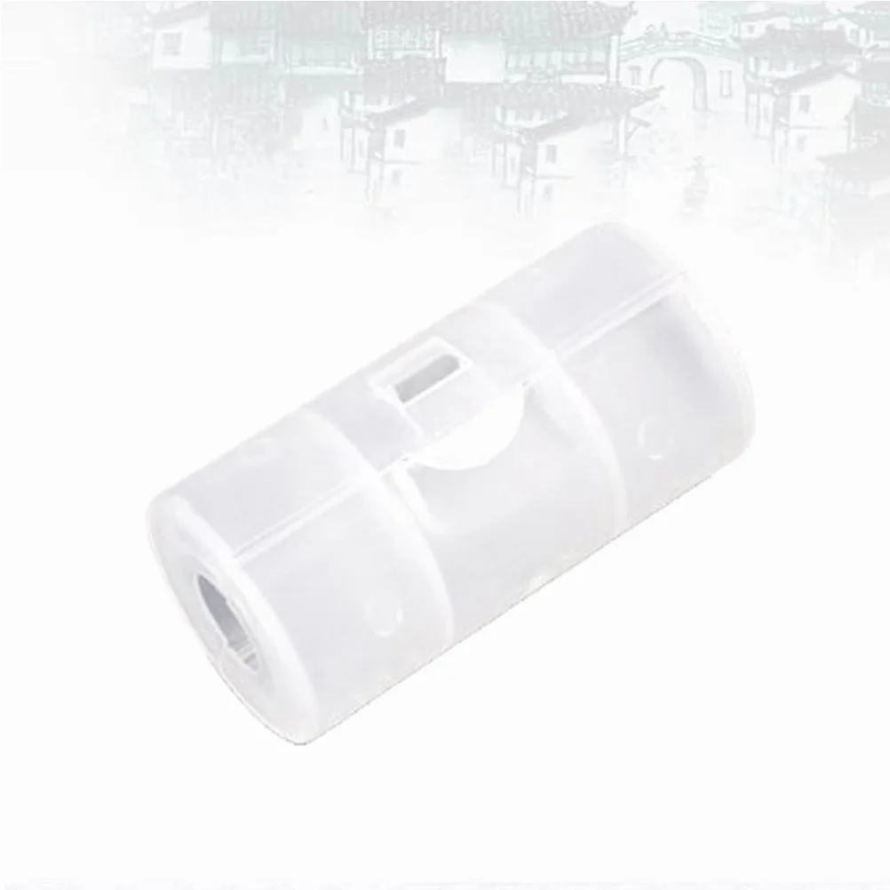 

Converter 1xAA Replaces C Eco PP Durable Compact C Adapter Functional Gadget Home Use Storage Solution