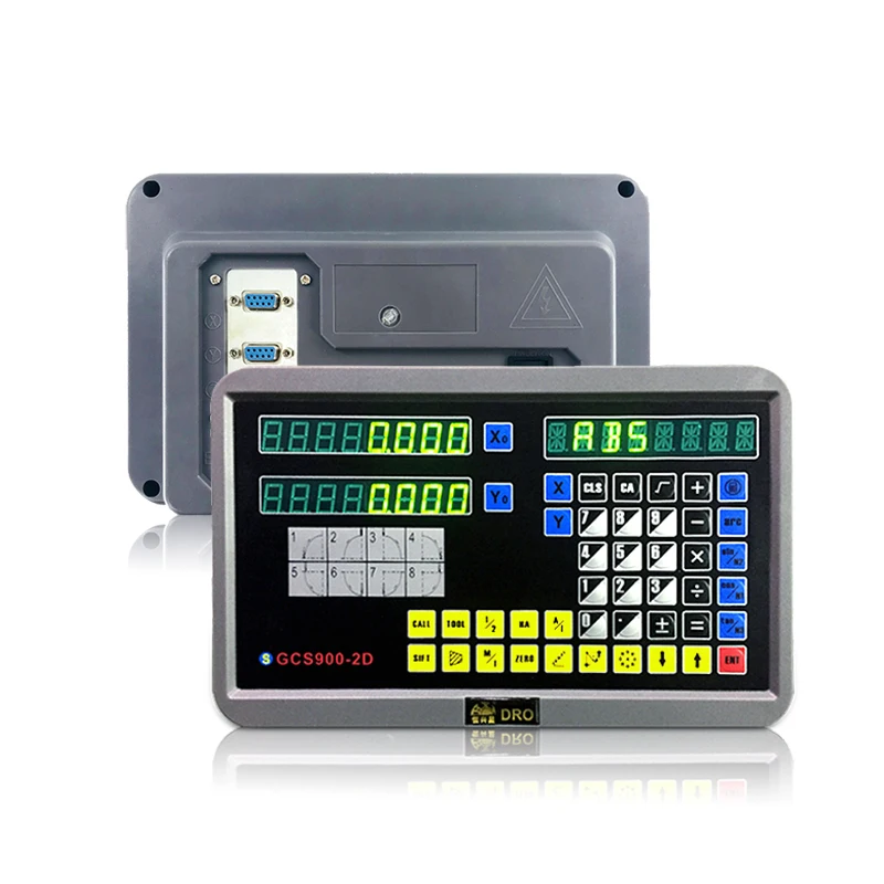 GCS900-2D Digital Readout / Display linear scale for lathe with 2pcs scale encoder Grating digital display meter