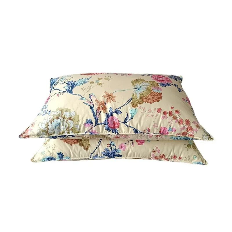 

Goose down pillow cervical spine core super soft neck protection anti snoring help sleep