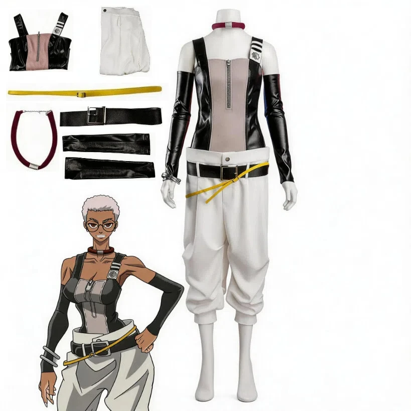 

Anime Abyss Demon Warrior Semiu Grier Cosplay Costume Belt Accessories Halloween Play Cosplay Set for Comic Exhibition
