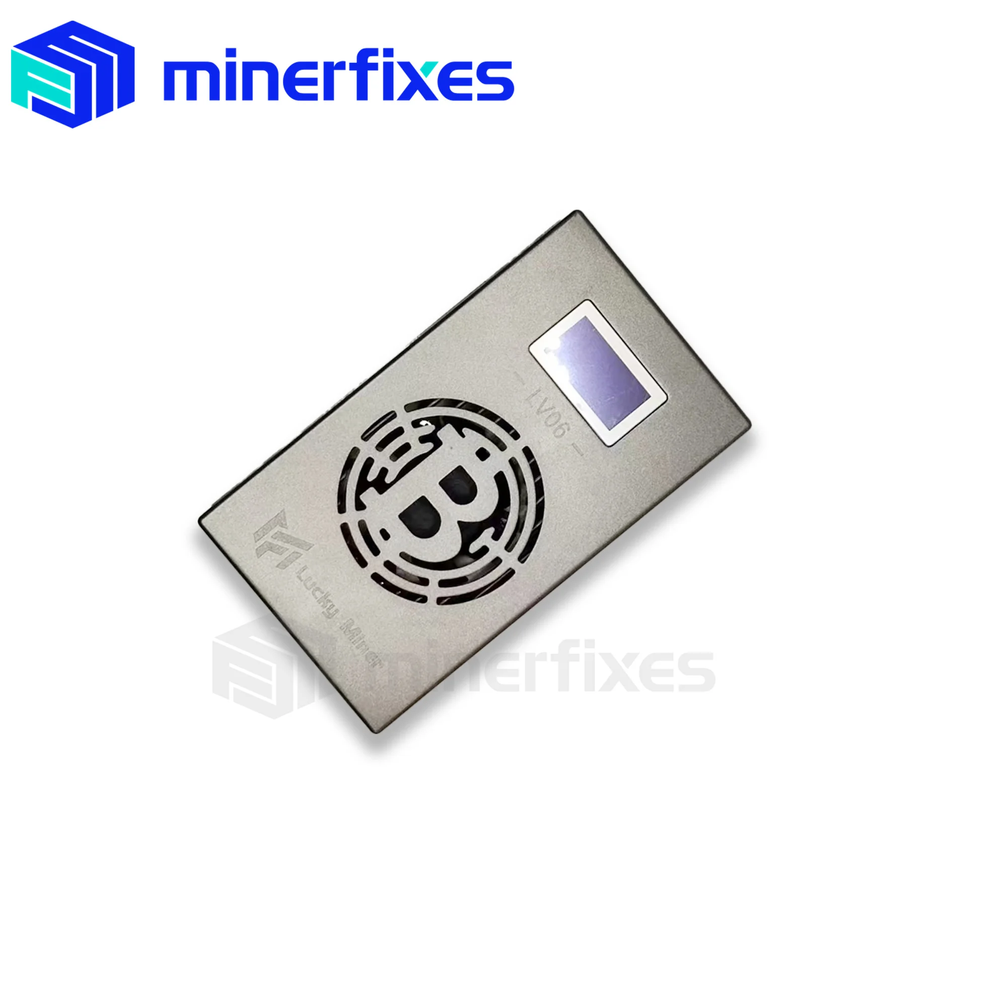 Lucky Miner LV06 BTC Solo Miner WiFi2.4G SHA-256 500GH/S BM1366 Asic Chip Crypto Miner Lottery Machine Silent BTC Mining Miner