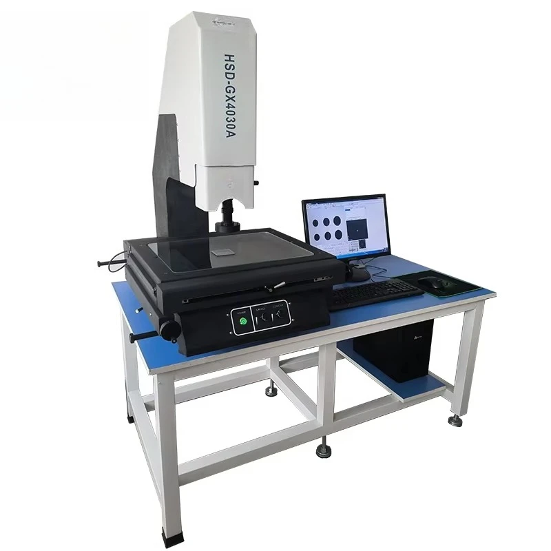 High Accuracy CNC Gear Measuring Machine with Vision System for Precision Parts Inspection