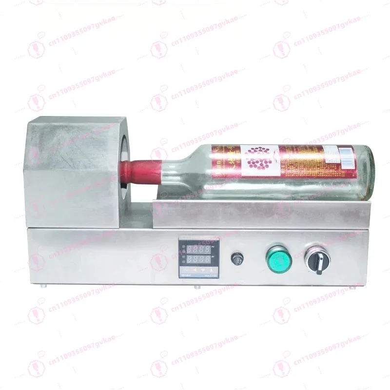220V/110V PVC Film Heat Shrinker Oil Wine Manual Seal Bottles Cap Sleeve Shrink Wrapping Machine