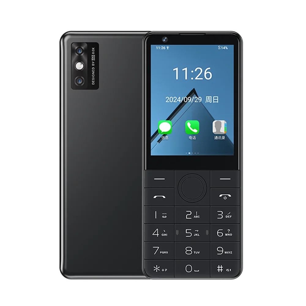 DOOV R77 Pro 4G Touch-toetsenbord Google mobiele telefoon 2,8 "scherm 3GB + 32GB Android13 5MP Whatsapp Meertalig toetsenbord Mobiele telefoon