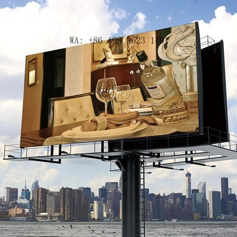 P8 Outdoor Stage LED Display High Brightness Waterproof Fixed Panel for Exterior Commercial Advertising Screen Equipment