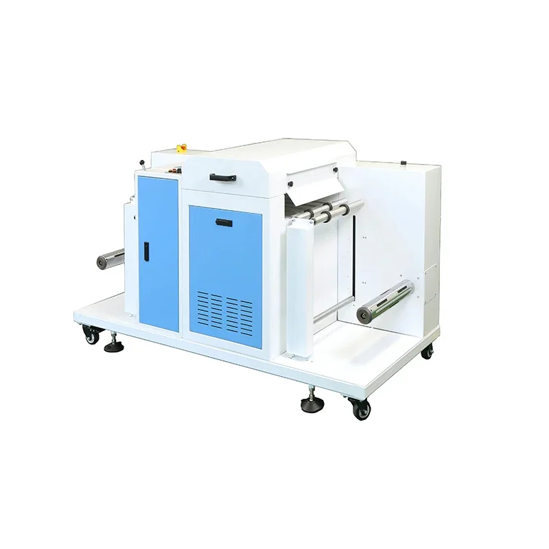 A3 350 Roll to Roll Spot UV Varnish Roller Coating Machine for Running on Labels - UV Coating Equipment