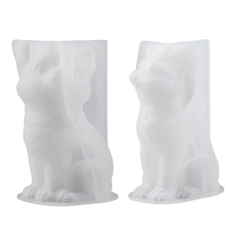 Beautiful Handmade Decorations Mould Unique Foxes Expory Resin Mold for DIY Crafts Perfect Resin Mould for Gift Making