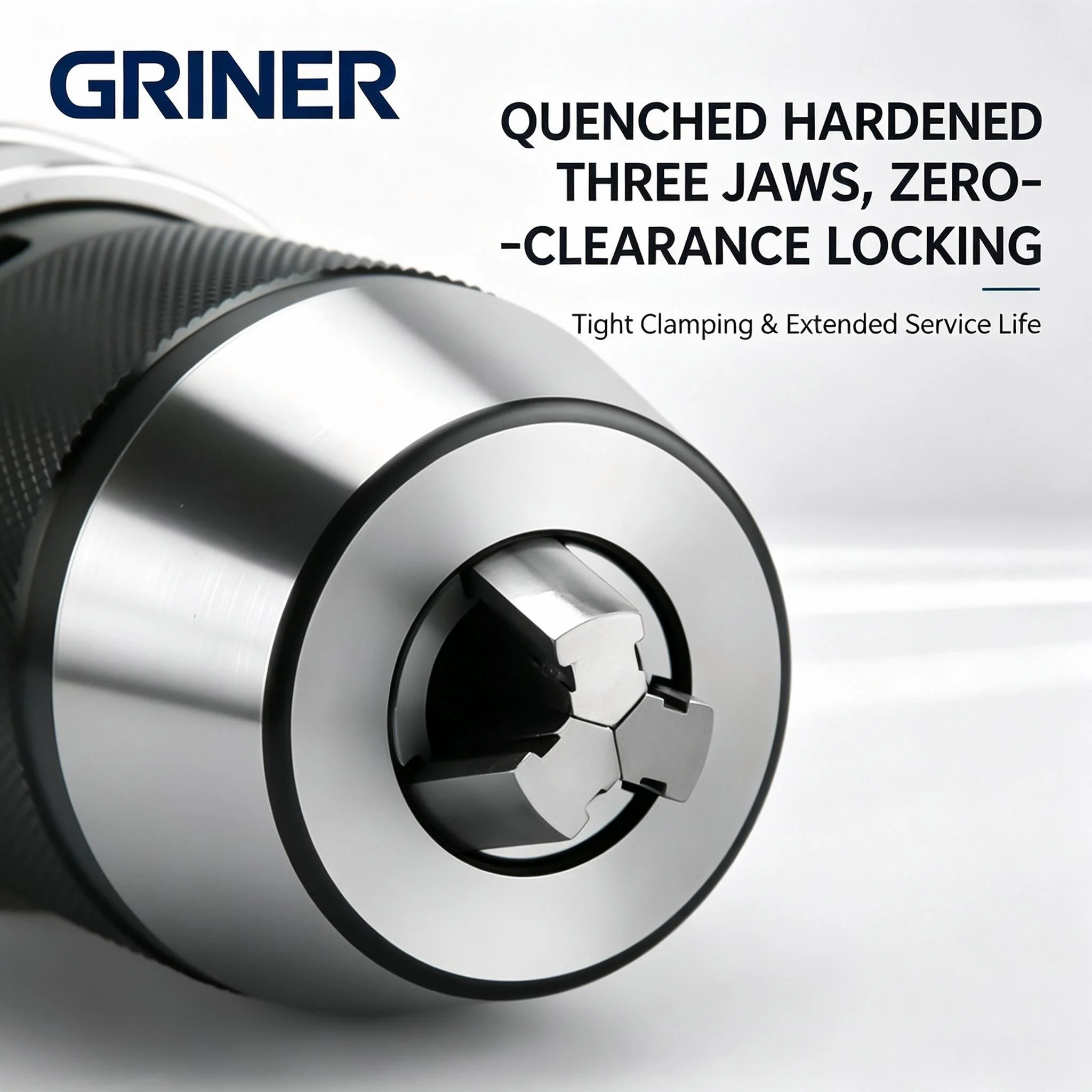 GRINER BT30 BT40 BT50 APU Integrated Drill Chuck Holder Self‑Tightening APU08 APU13 APU16 CNC Machining Center Tool Holder