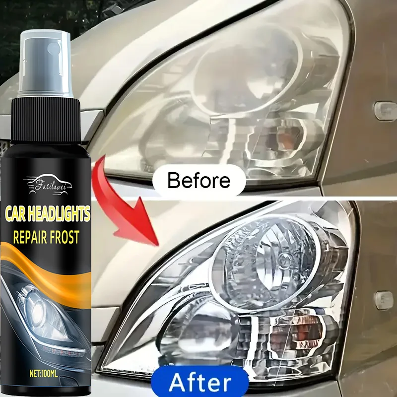 ！NEW！3, 38oz Ceramic Headlight Repair Kit, Premium Car Light Restoration Tool - Removes Yellowing and Oxidation, Restores Clarit