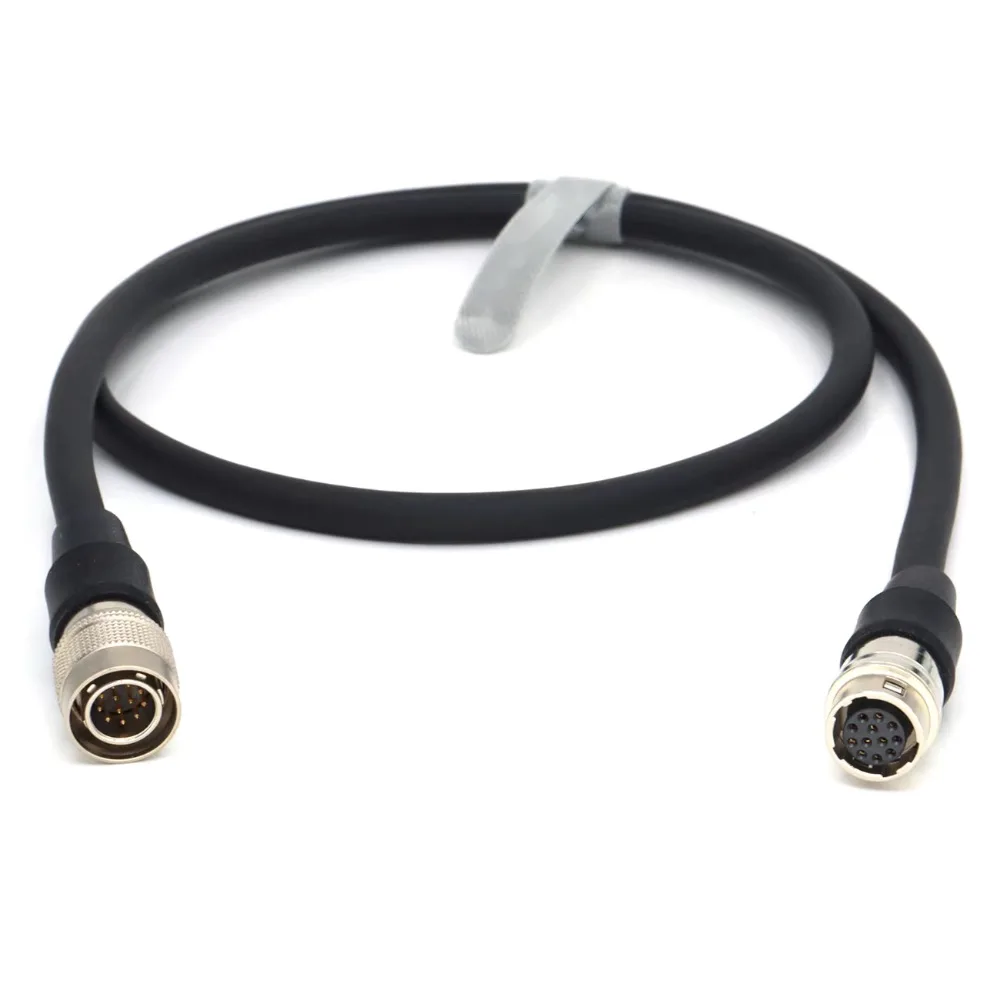 New Hirose 12 Pin Male to Female High Flex Shielded Cable for Sony CCD Hitachi Industrial Machine Vision Camera
