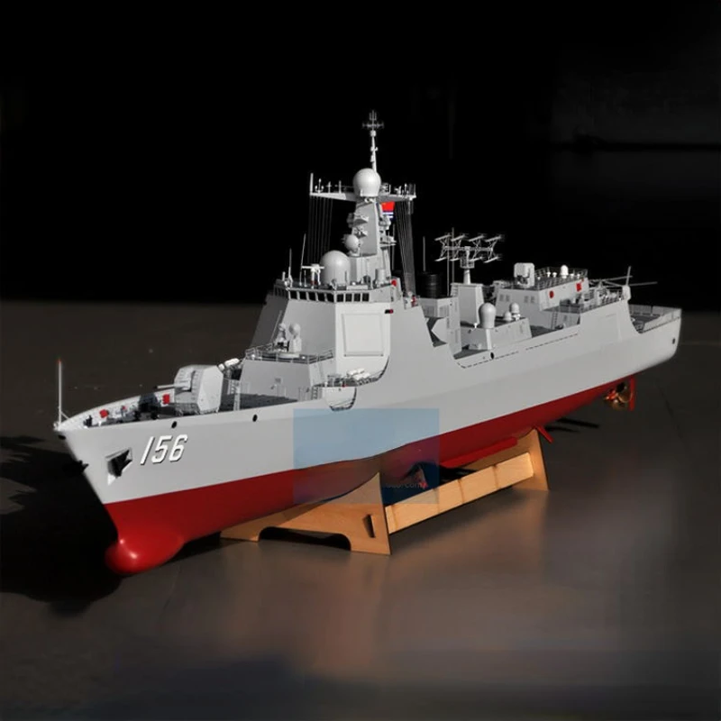 1/100 Zibo Guided-missile Destroyer 052D L Extended RC Finished Ship Assembly Kit Ship Model