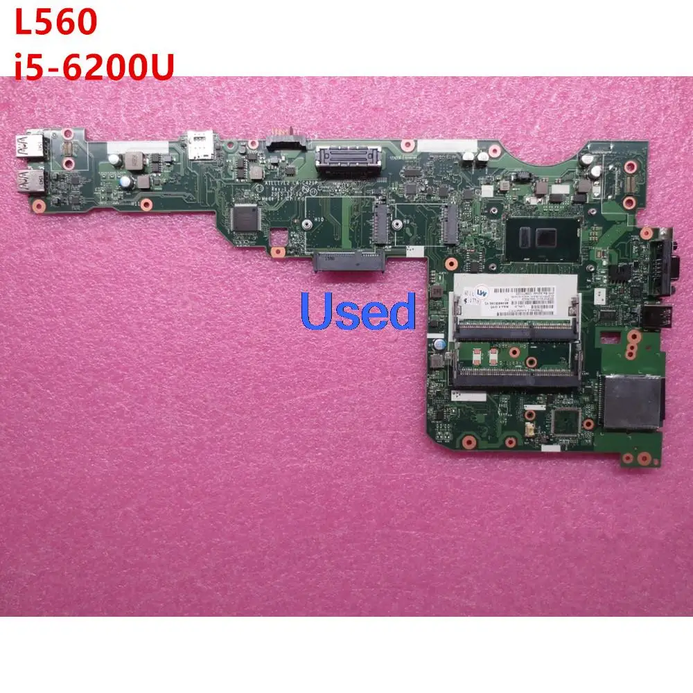 

Used For Lenovo ThinkPad L560 Laptop Motherboard Mainboard CPU I5-6200 UMA 00UR708 00UR181 00UR183 00UR710