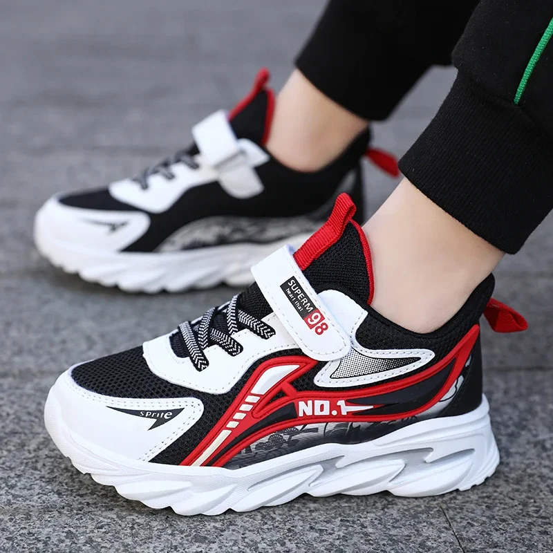 Childrens Sports Shoes Breathable Casual Boys Daily Wear Lightweight Running Shoes Outdoor Walking Tennis Kids School Shoes