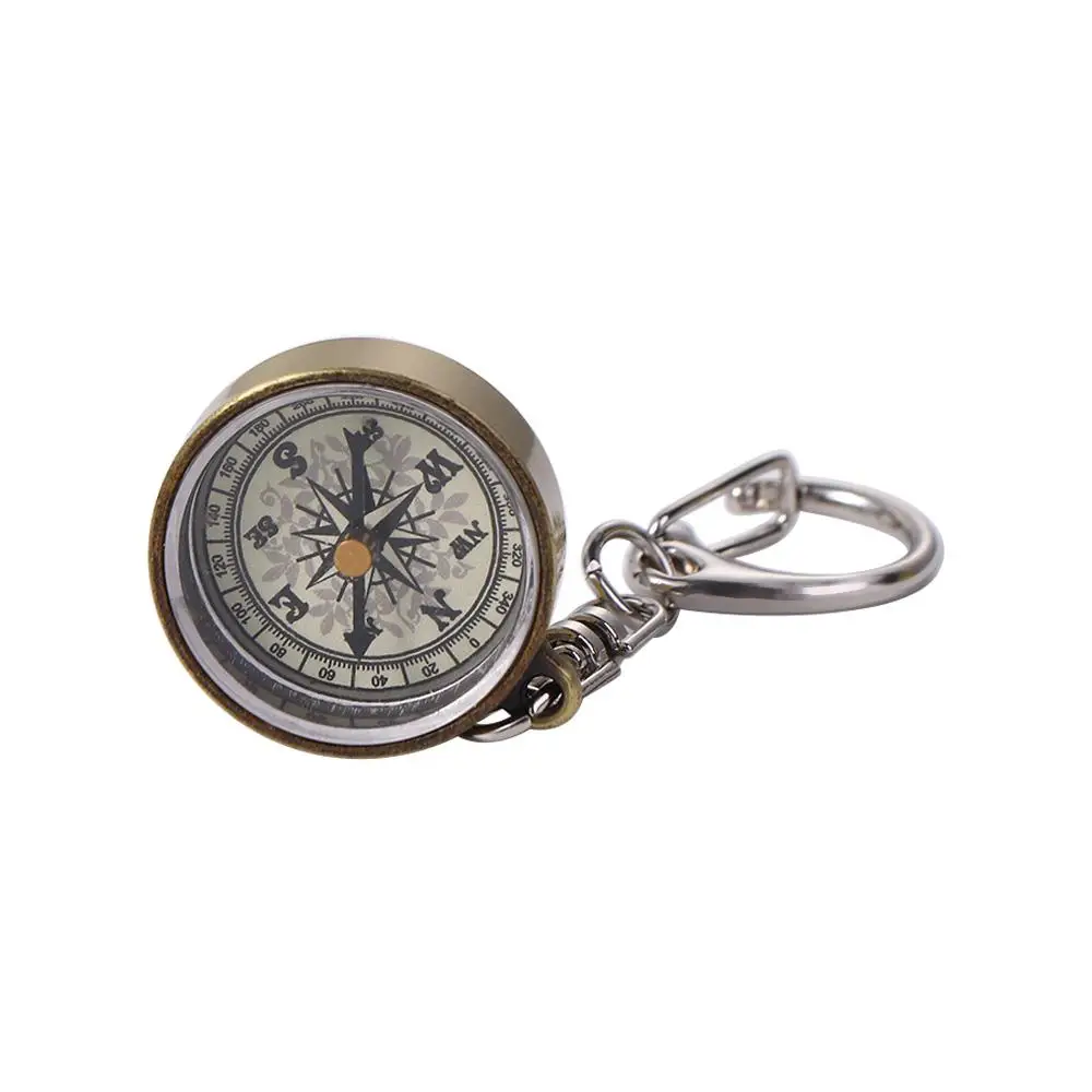 Climbing Equipment Pendant Navigation Tools Portable Keychain Travel Gift Mini Compass Pocket Compass Key Ring Camping Compass image 2