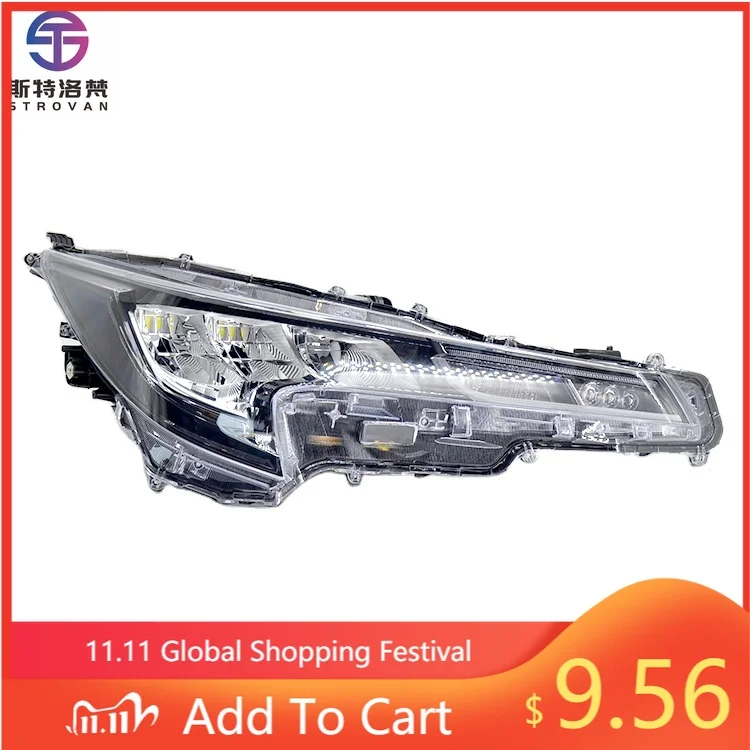 Deren High QualityHeadlight Semi Assembly Low-end Right Side Suitable for Toyotas Corolla 2020 OEM 81110-02V40
