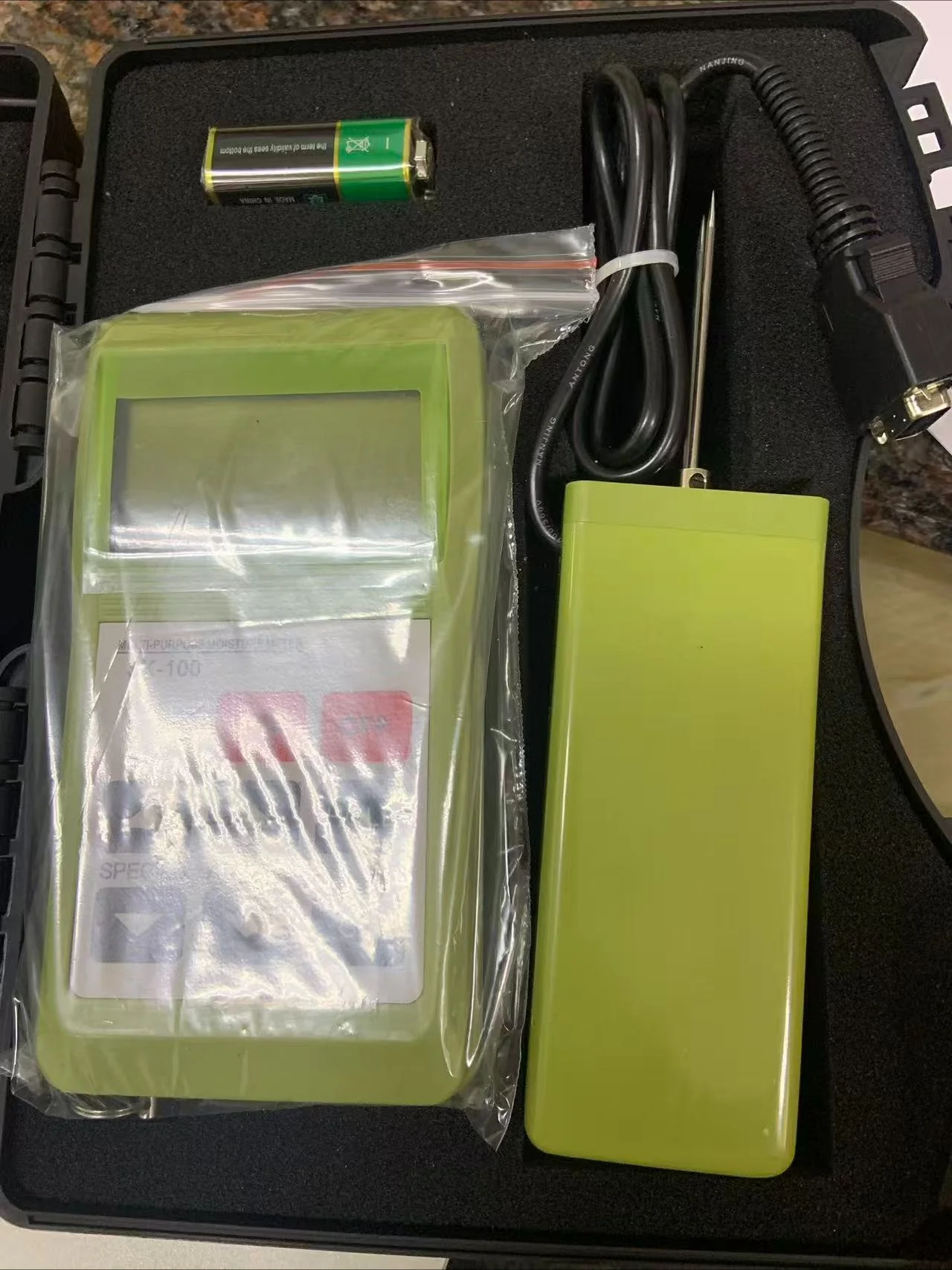 

НОВЫЙ 1 шт. 2026 SK-100 пластиковый измеритель влажности пены портативный тестер влажности упаковка тестер содержания влажности