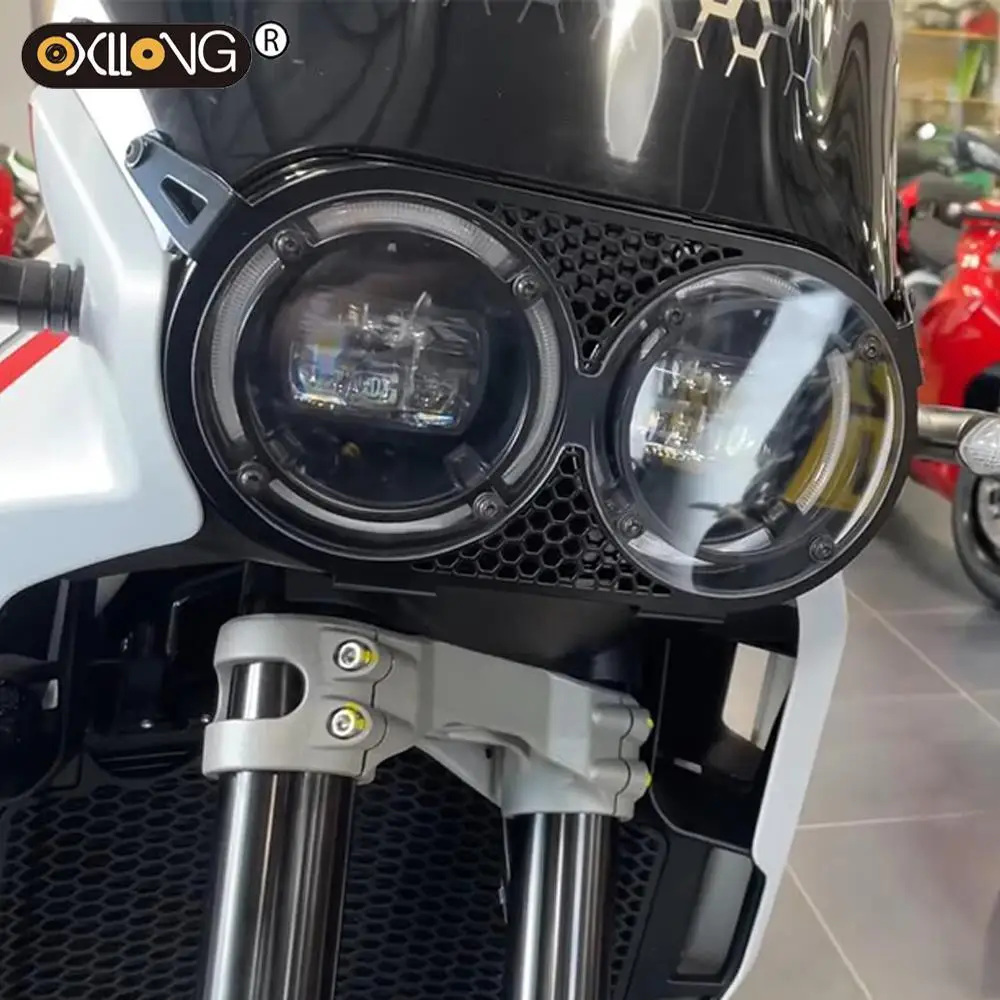 

FOR Ducati DesertX Desert-X Desert X 2022 2023 Accessories Headlight Guard DesertX Headlight Grille Cover Headlight Protection