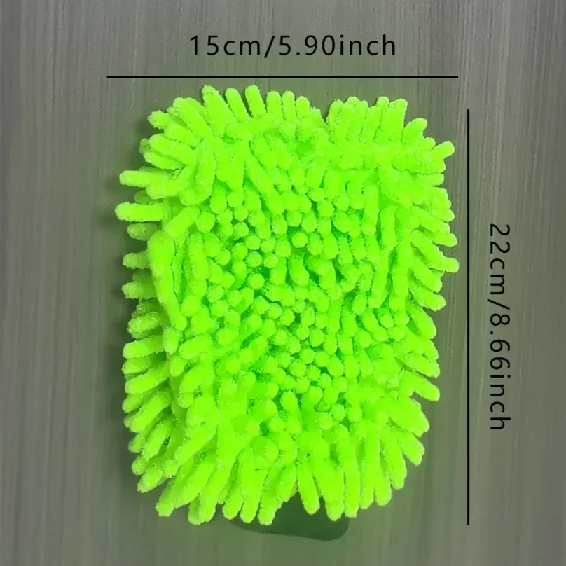 Electric Bicycle Car Cleaning Microfiber, 1/2-piece Set Scratch Free And Lint Free, High-quality Lint Microfiber Car Wash Gloves