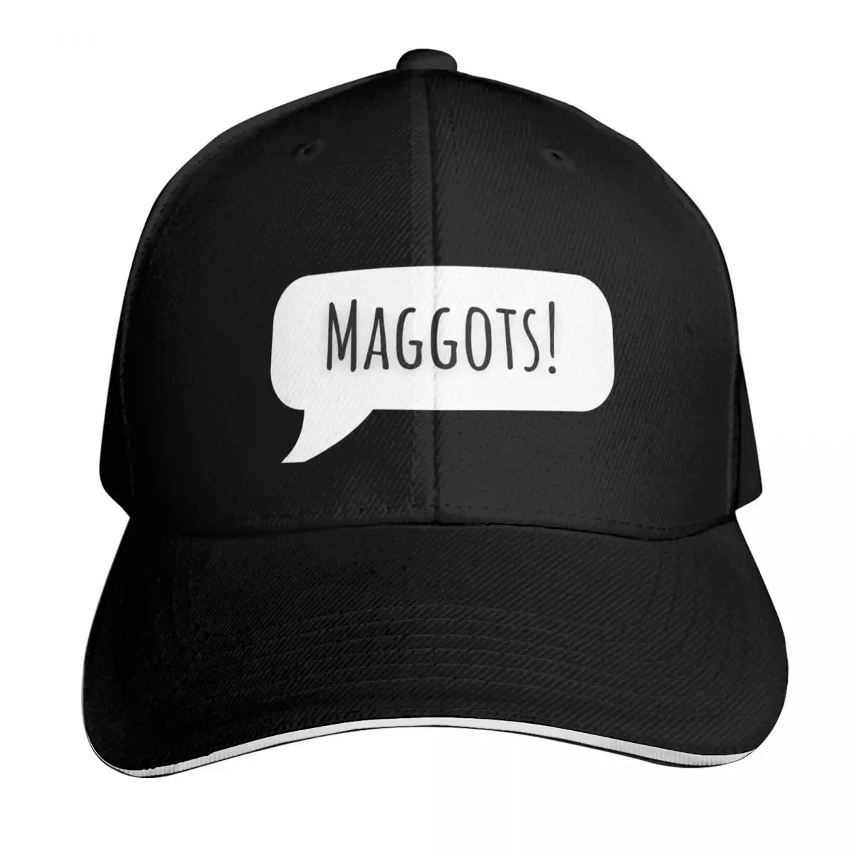 Miss Trunchbull Maggots! Matilda Quote Baseball Cap Moisture Wicking Quick Dry Curved Brim Classic Fit Low Profile Unstructured