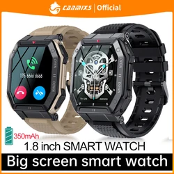 CanMixs Smart Watch Men K55 Bluetooth Smartwatch For Men Health Monitor Waterproof Watch For Android IOS Custom Dial