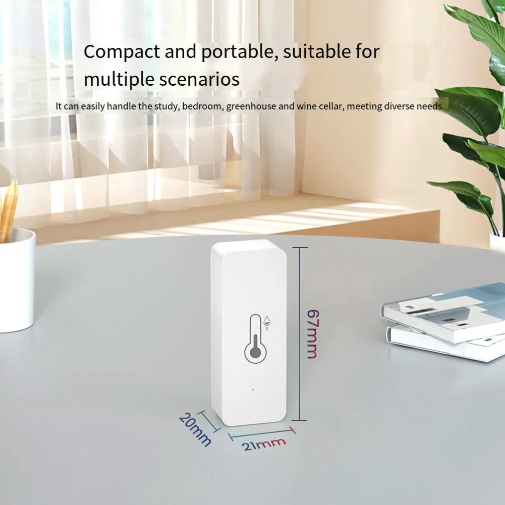 Indoor Climate Control Humidity Sensor Indoor Environment Monitoring Integrated Smart Home Device Automatic Climate Adjustments