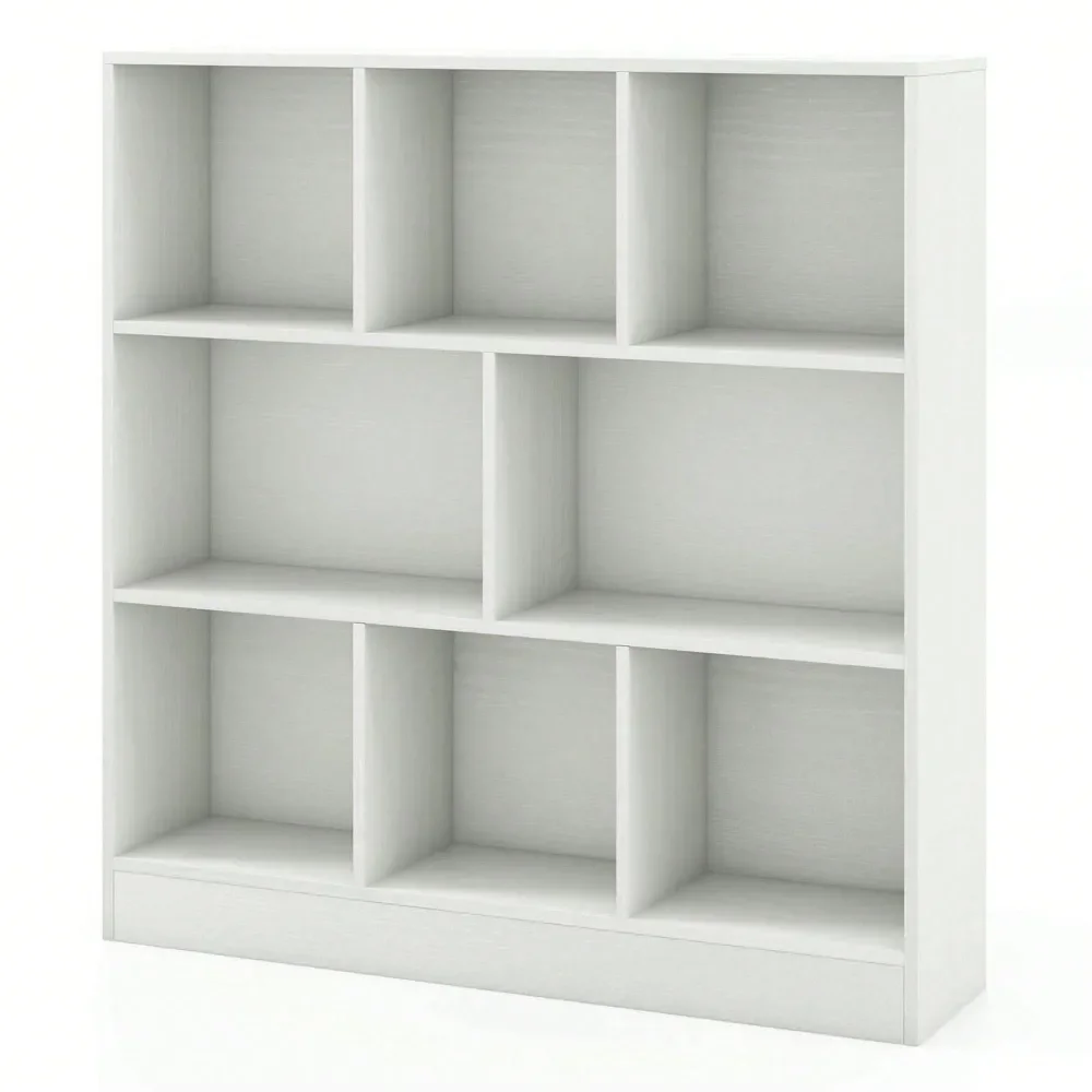

8Cube Bookcase 41 Wooden Toy Storage Organizer For Kids Bookshelf