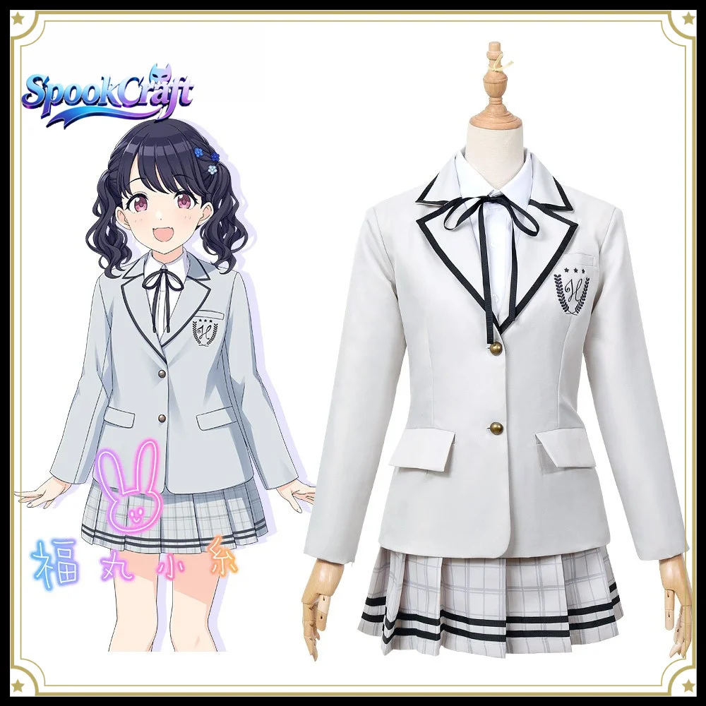 Koito Fukumaru Cosplay Costume THE IDOLM@STER SHINY COLORS Koito Costume Women Anime Idol Outfit For Halloween Comic Con
