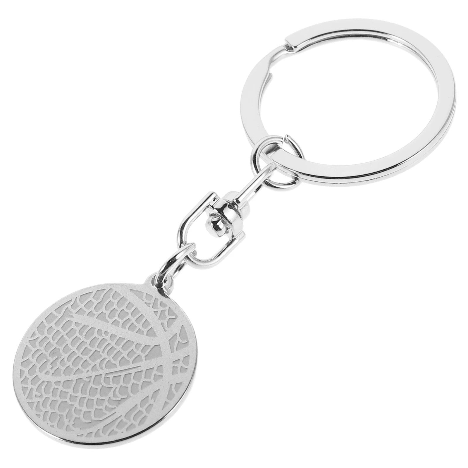

Stainless Steel Basketball Keychain Charm Key Ring Sports Car Hanging Decoration Miniature Ball Accessories For Boys Men Fans