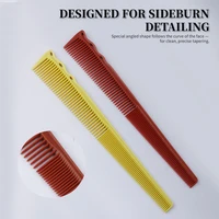 1/4/5PCS Barber Side Corners Fade Combs Pro Tapered Haircut Combs For Men Women Heat Resistant Smooth Hair Comb Styling Tools 5
