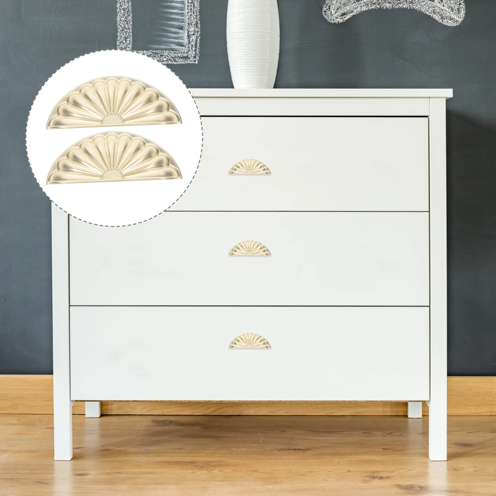 

2Pcs Cup Drawer Pulls Brass Cabinet H les Furniture Knobs Metal Retro Hardware Dresser Wardrobe Kitchen Bathrooms