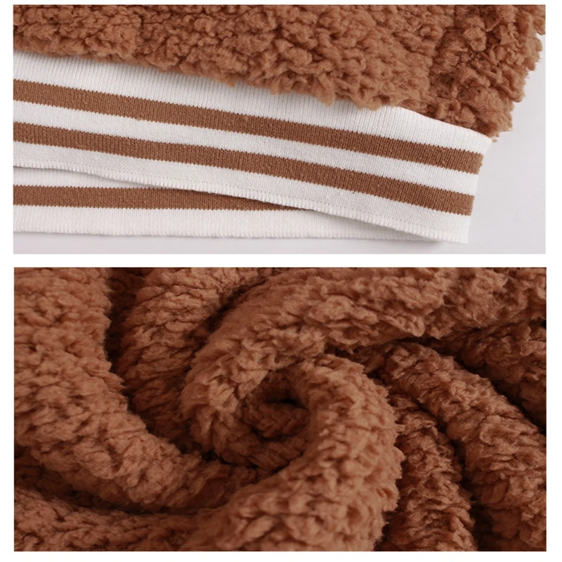 معطف نسائي كاجوال دافئ بأكمام طويلة، هوديي بجيب بسحاب، مزاج أزياء الشتاء، طراز جديد، مقاس كبير،