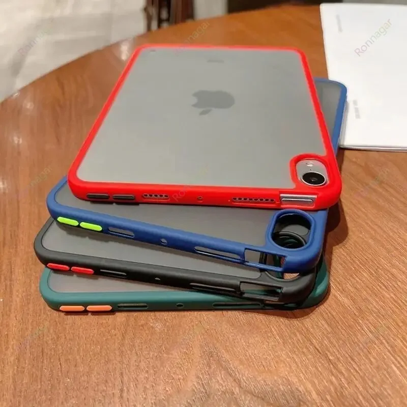 Etui na iPad A16 11. generacji, iPad 12. generacji A19, 10. generacji Air11 13 M4 M3, Air4 5 10.9 10.2 10.5, matowe przezroczyste etui na tablet Pro11 12.9 13 M5 M4 — zdjęcie produktu 6