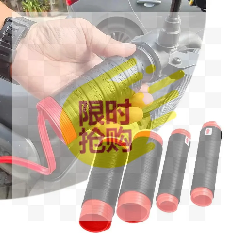 Universal Anti-Slip Silicone Handlebar Grips, Horn Covers And Brake Covers For Motorcycle Customization And Riding Protection