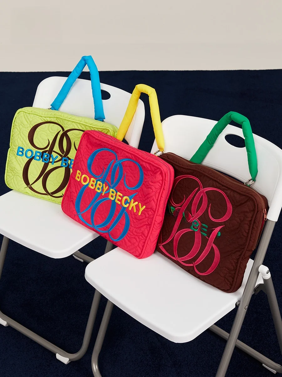 dopamine-color-series-storage-computer-bag-handbag-commuter-bag-cute-candy-color-british-style-soft-nylon-tote-bag-for-youth