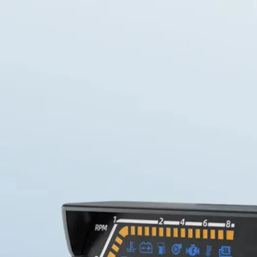 for obd2 HUD Gauge Black Car Head Up Display ABS PC 12V Black Dual-screen Linkage for obd2 Interface For for obd2