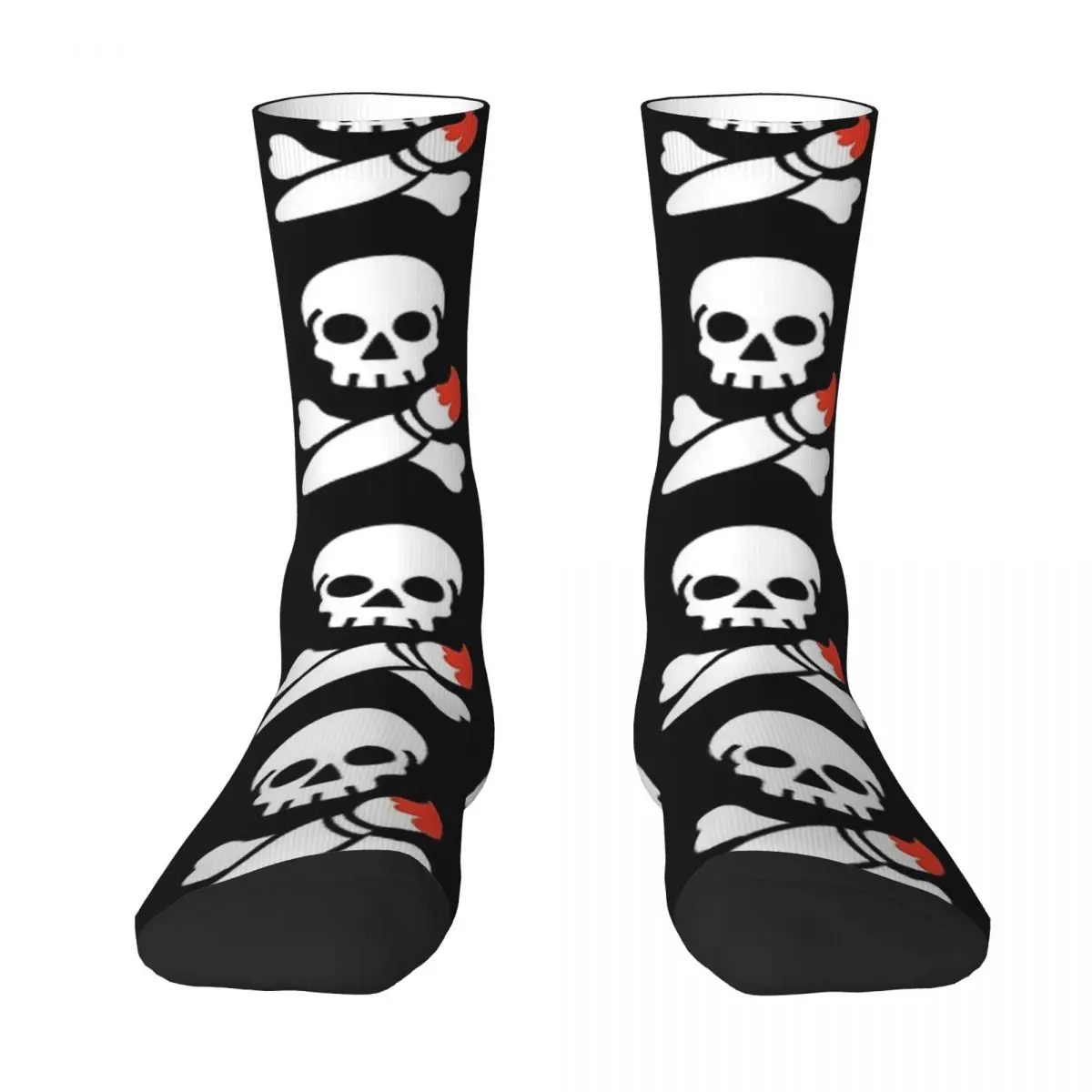 

A Brush With Death New Men Socks Long Sock Men's Couples Sock Personality for Women