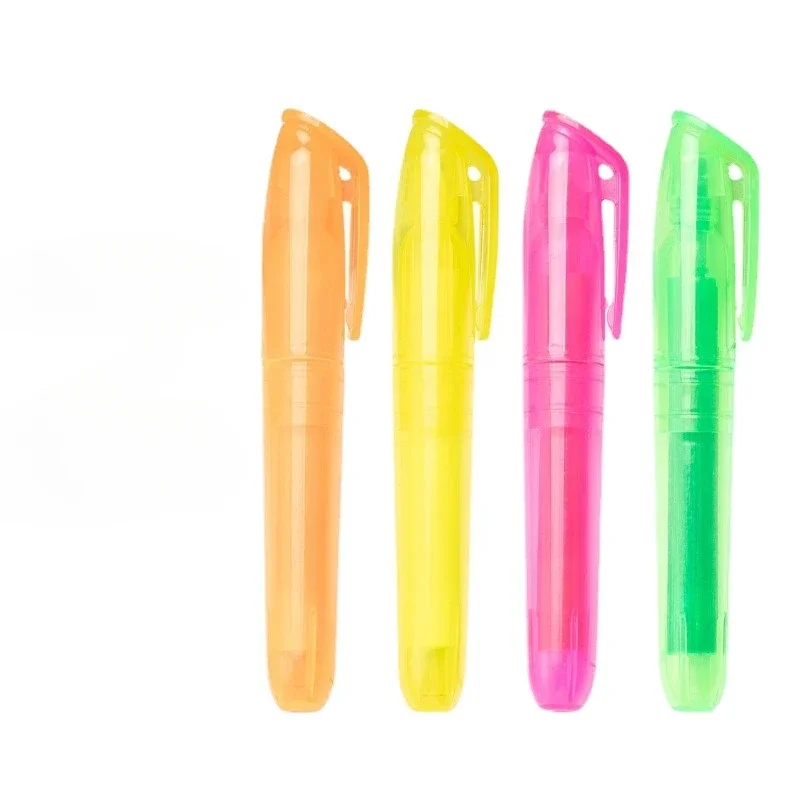 

Student Candy-colored Marker Color Pen Key Highlighter Graffiti Hand-held Pen Wholesale Highlighters Pens