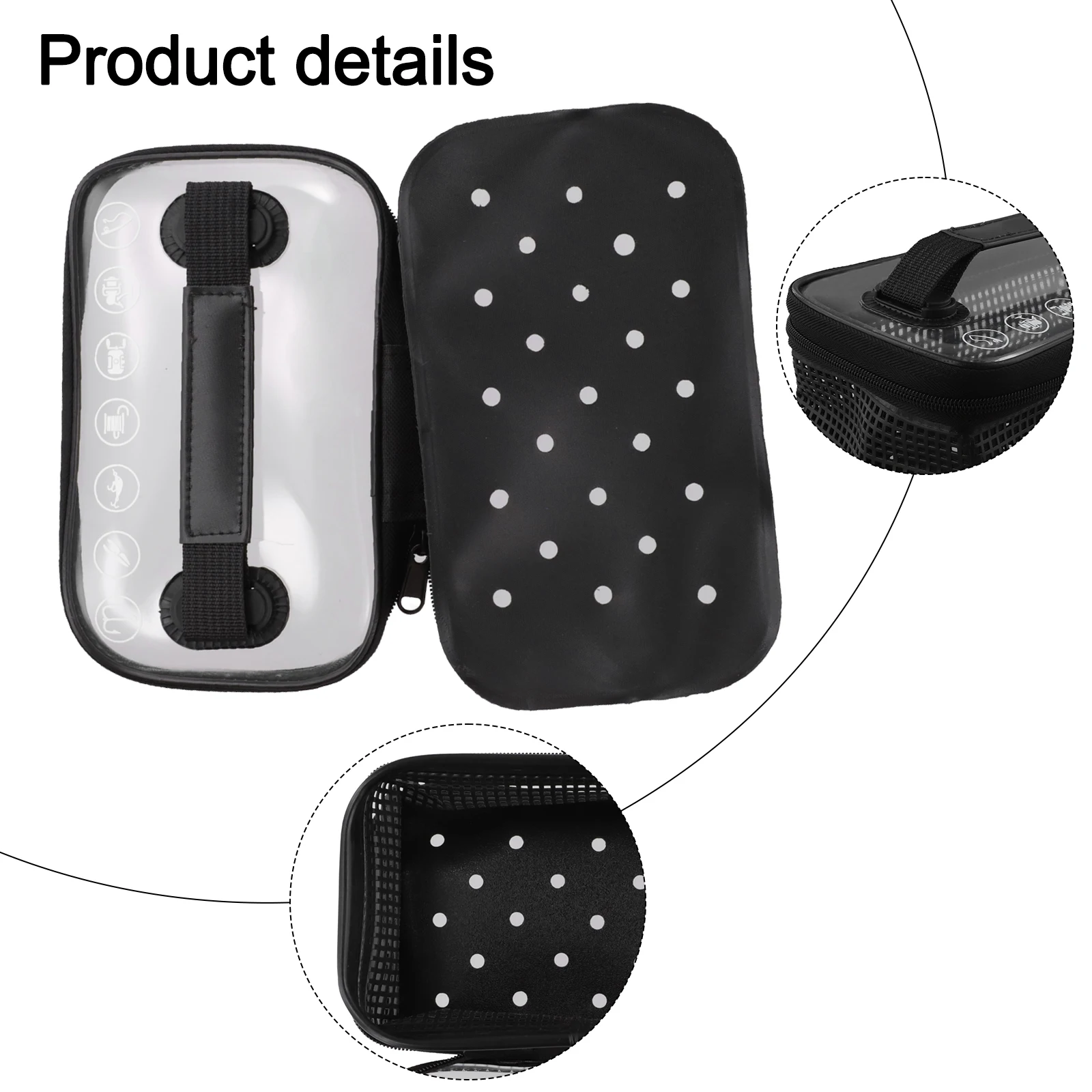 大容量収納釣具バッグ収納用コンパクトデザインダブル大型ジッパー軽量で持ち運び可能