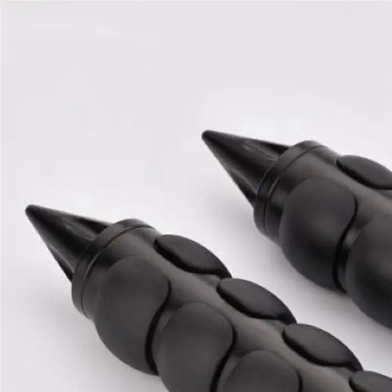 Handlebar Grip Motorcycle Handlebar Grip 25Mm Handlebar Grip Electroplate + Black
