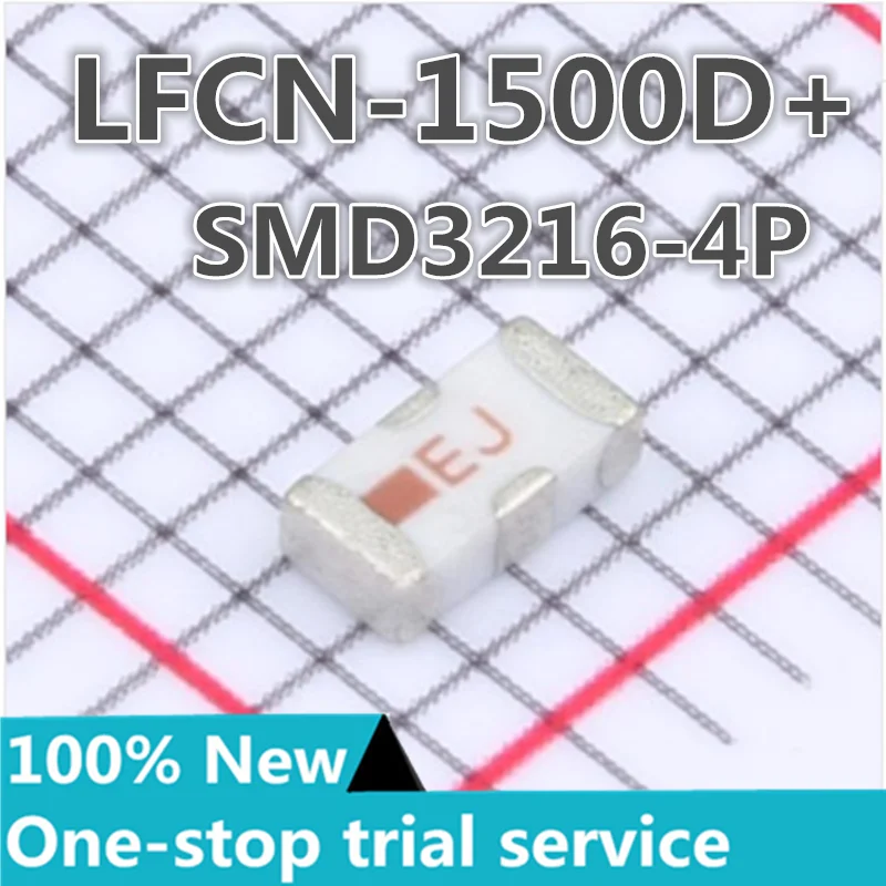 

1-50pcs LFCN-1500D+ LFCN-1575D+ package SMD3216-4P 50Ω 1.825GHz new original genuine RF microwave chip low-pass filter MINI RF f