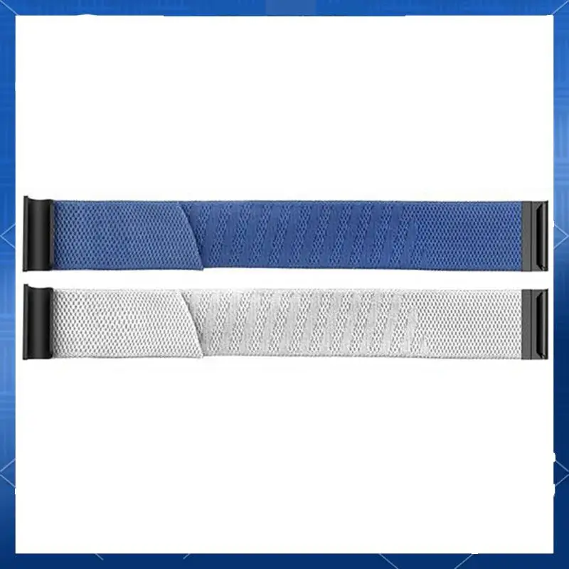 

ABJV Fitness Tracking Band, Odor-Resistant Adjustable Breathable Band Replacement Band For Whoop 4.0 And Whoop 3.0 Blue+White