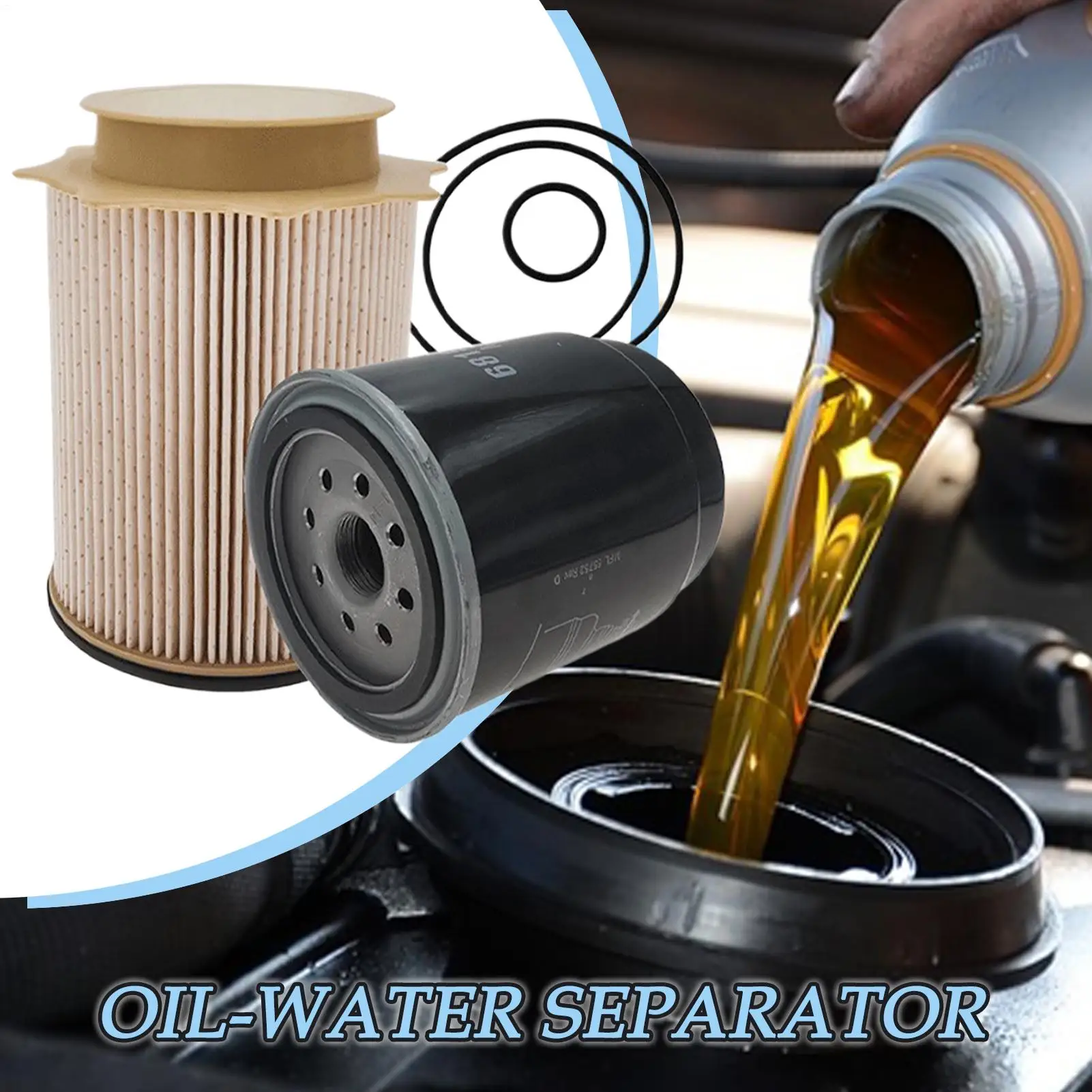 For 68157291AA Motor Oil Filter Car Engine Oil Filter Motor Impurities Strainer For Automotive Maintenance Vehicle Repair RV