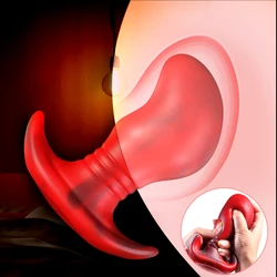 Soft Anal Plugs Liquid Silicone Buttplug Gay Men Prostate Massage Butt Plug Anal Dilation Training Comfortable To Wear Sex Toys