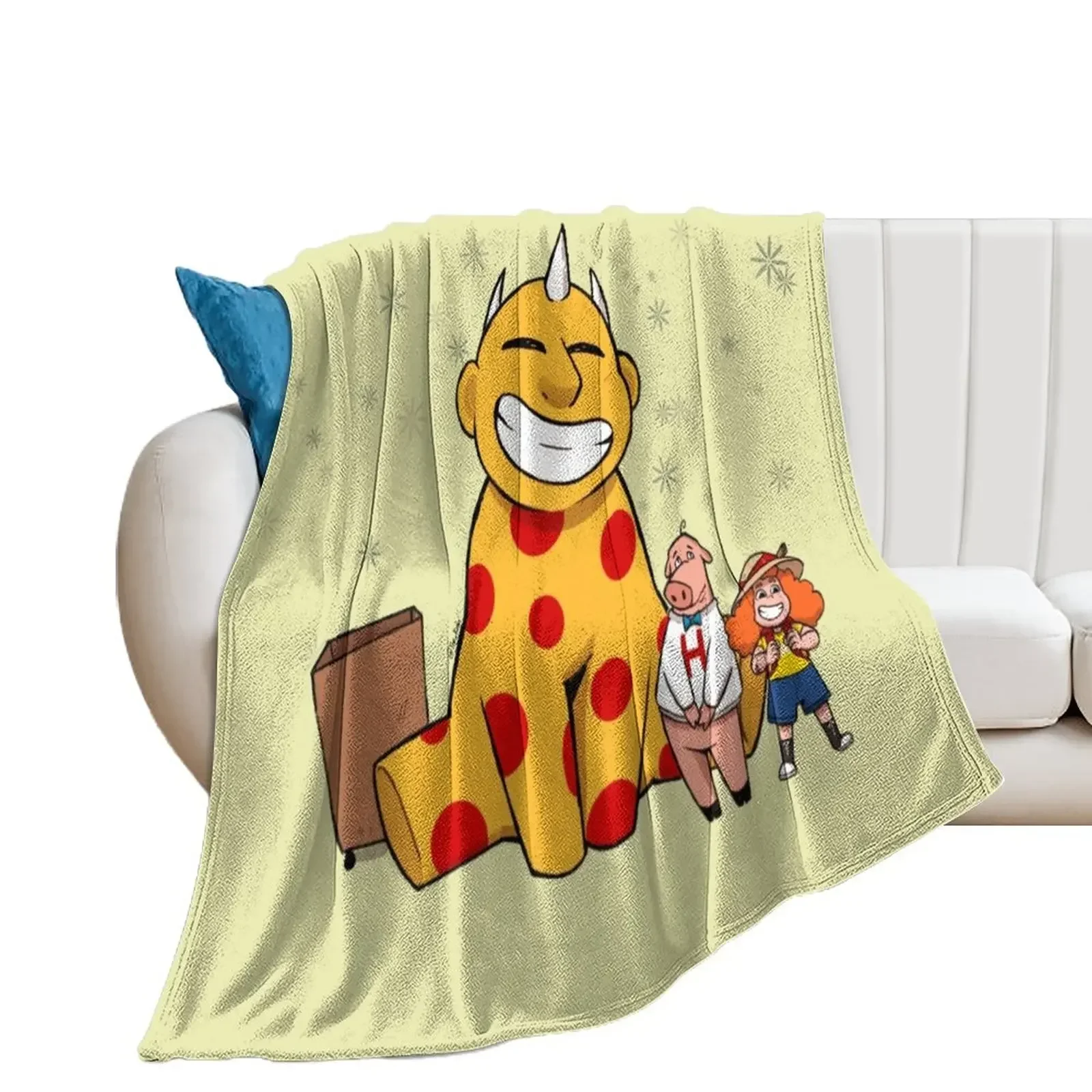 

Maggie and the ferocious Beast! Throw Blanket Soft christmas decoration Designers Blankets