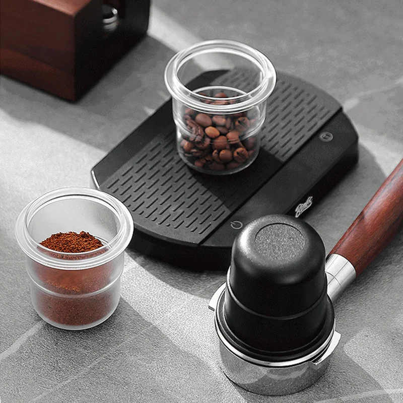 

58mm Dosing Cup Plastic Sniffing Mug Coffee Weighing Cup Espresso Dosing Cup 58mm Coffee Machine Powder Coffee Dosing Cup